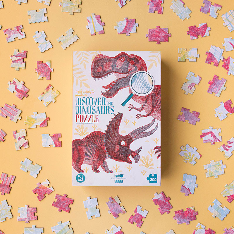 Londji Puzzle 'Discover the Dinosaurs'