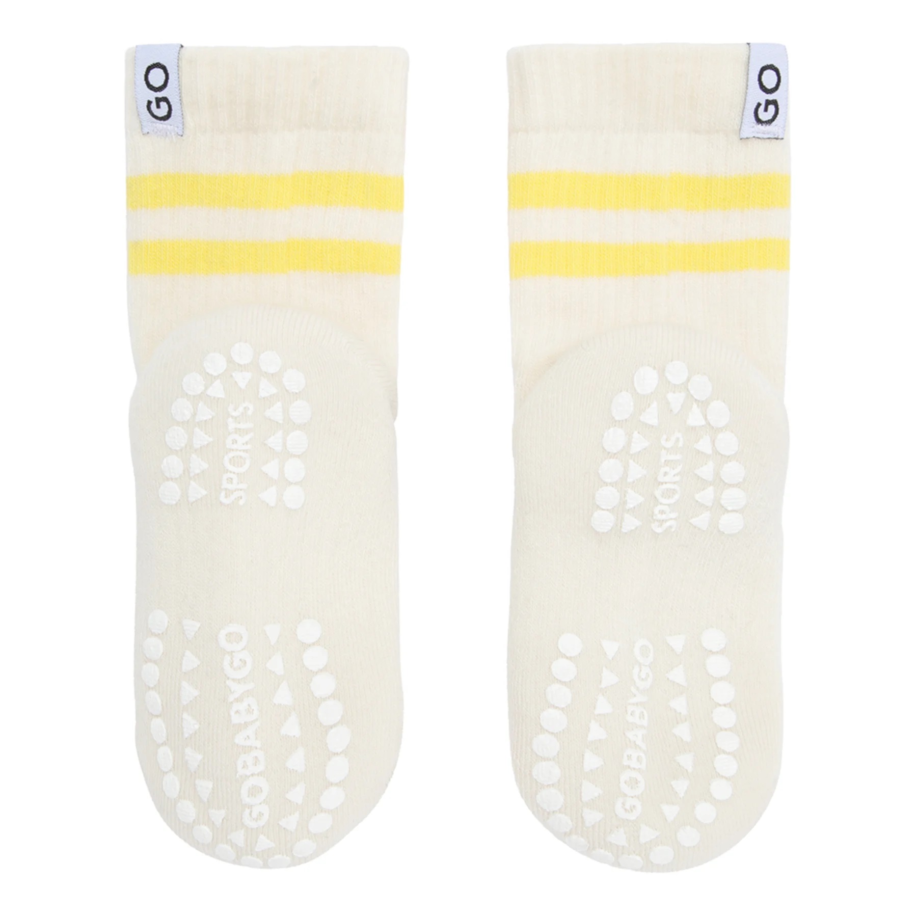 GoBabyGo Sport Socken Anti Rutsch Gelb Yellow