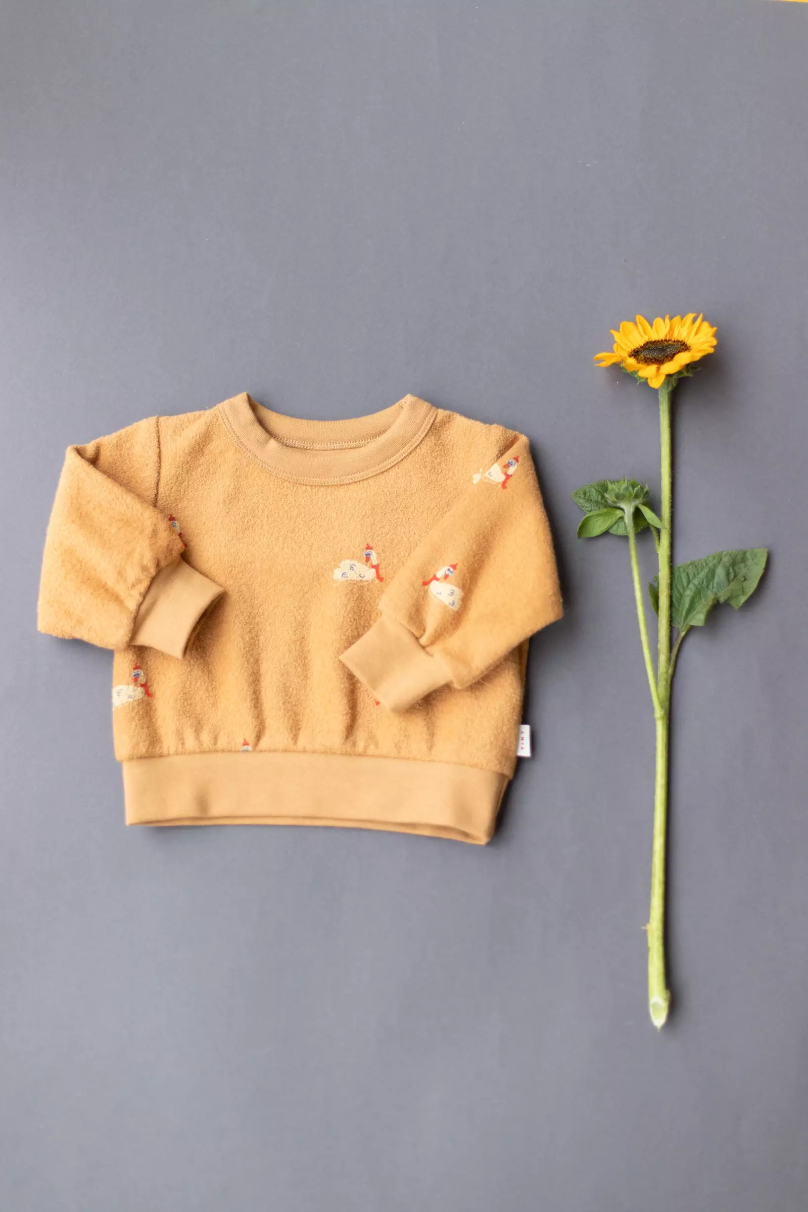 Tinycottons Swans Baby Sweatshirt
