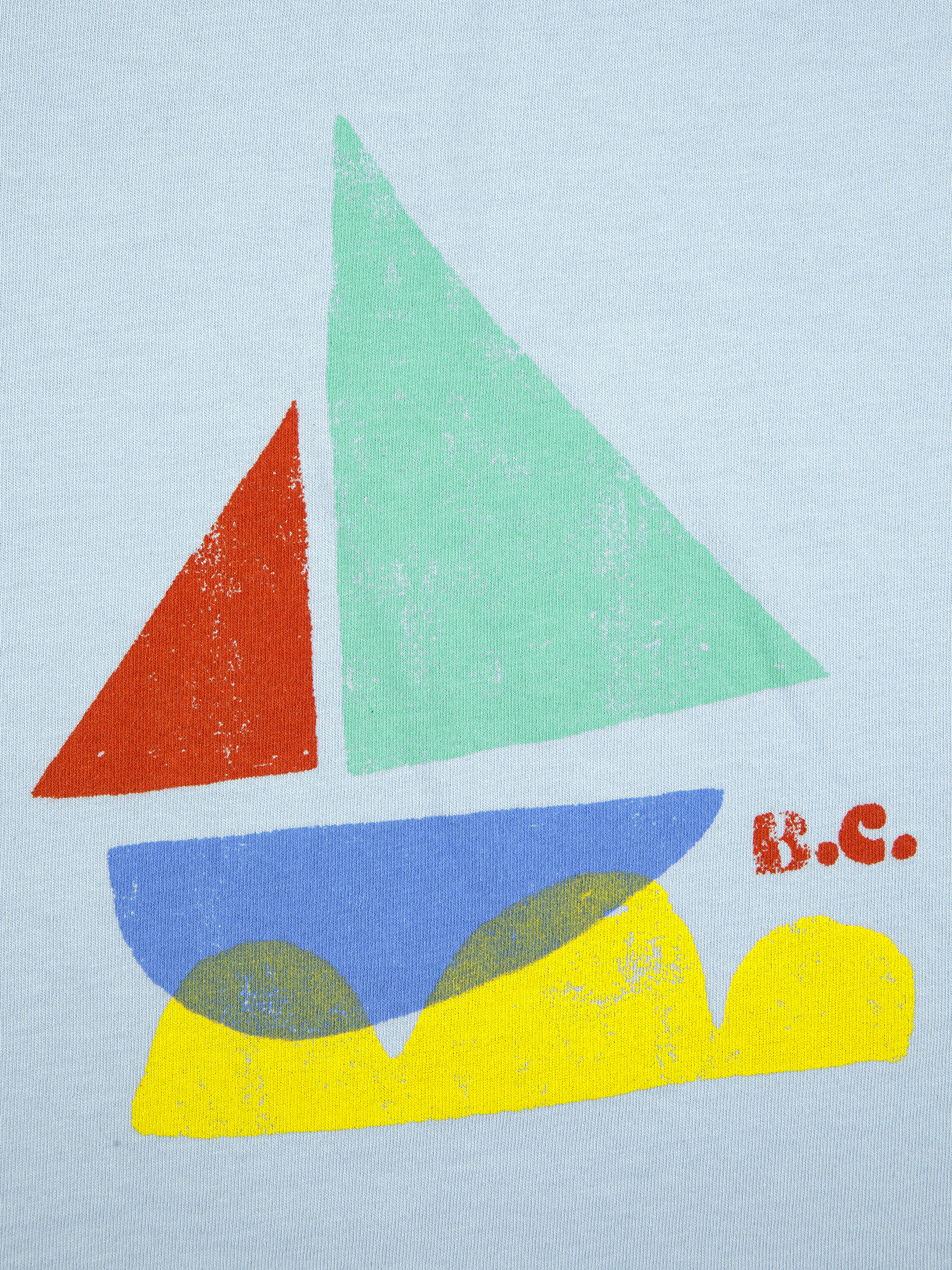 Bobo Choses Shirt 'Multicor Sail Boat'