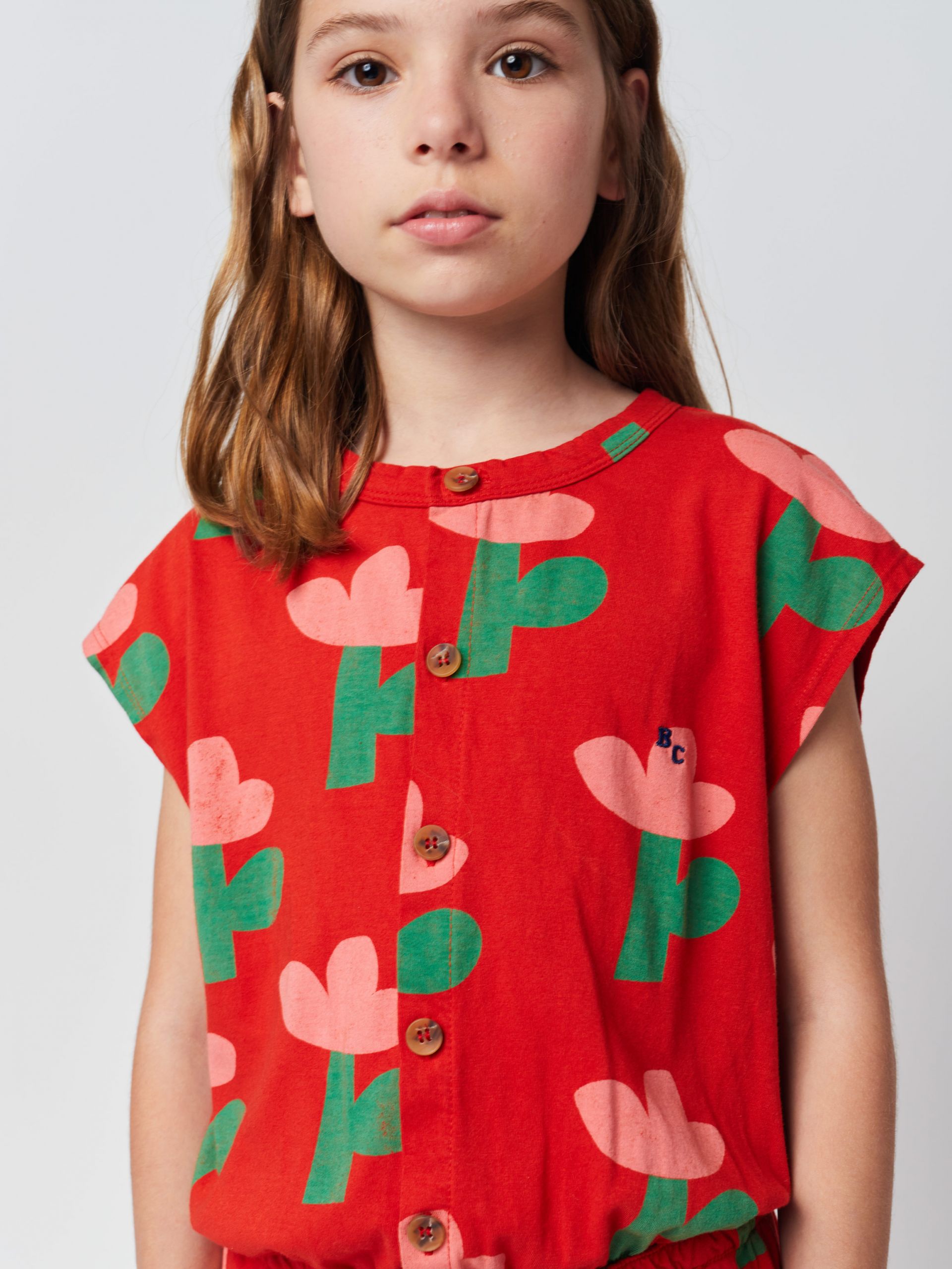 Bobo Choses Overall 'Sea Flower All Over'