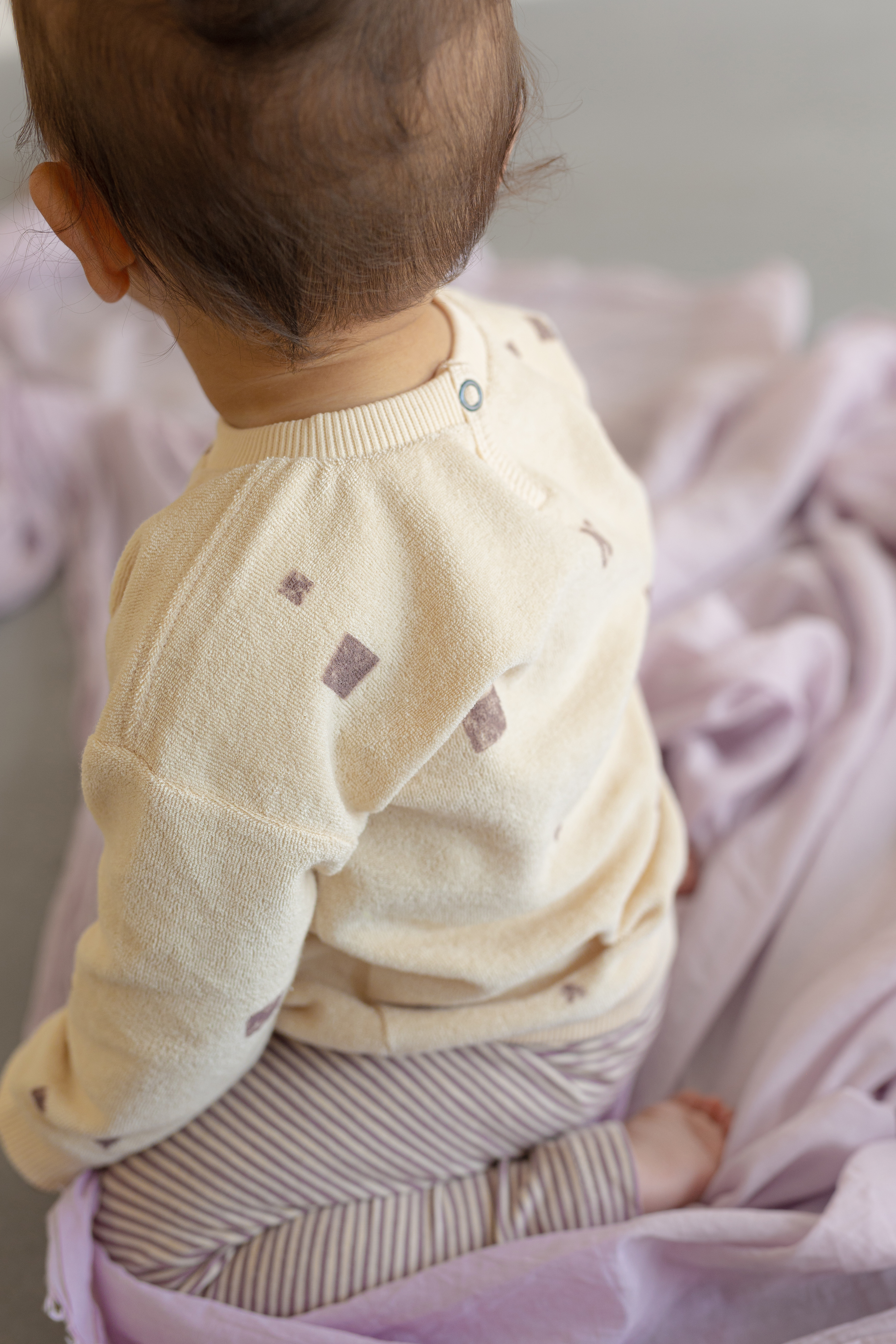 Phil&Phae Baby Frotté Sweater 'Tiles'