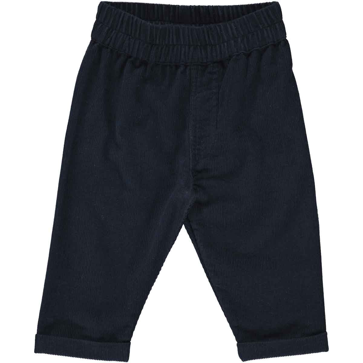  Müsli Baby Corduroy Pants in der Farbe Night Blue - Front