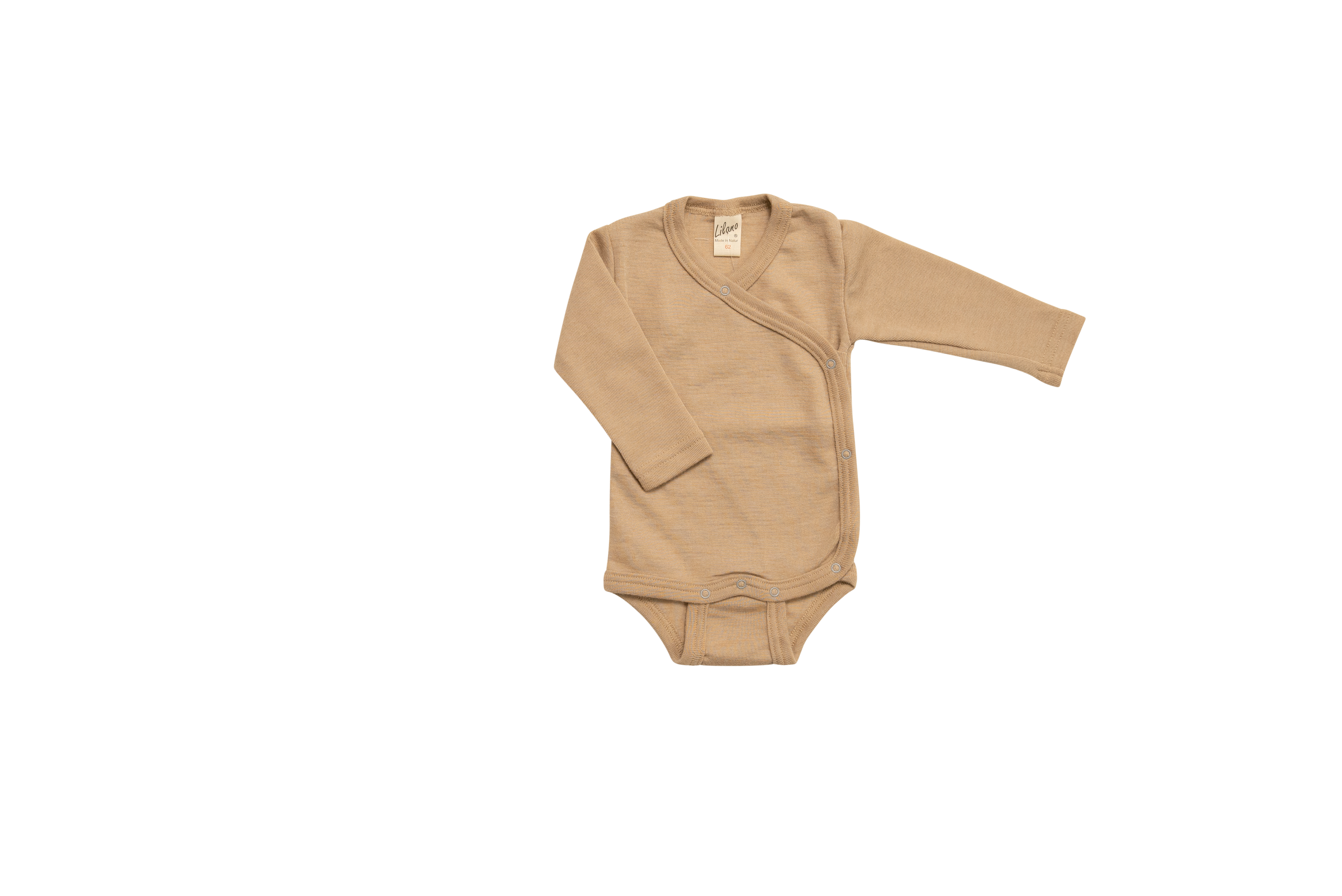 Lilano Wickelbody Wolle/Seide UNI