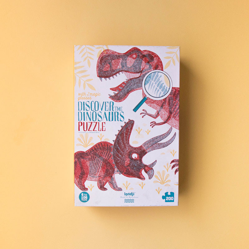 Londji Puzzle 'Discover the Dinosaurs'