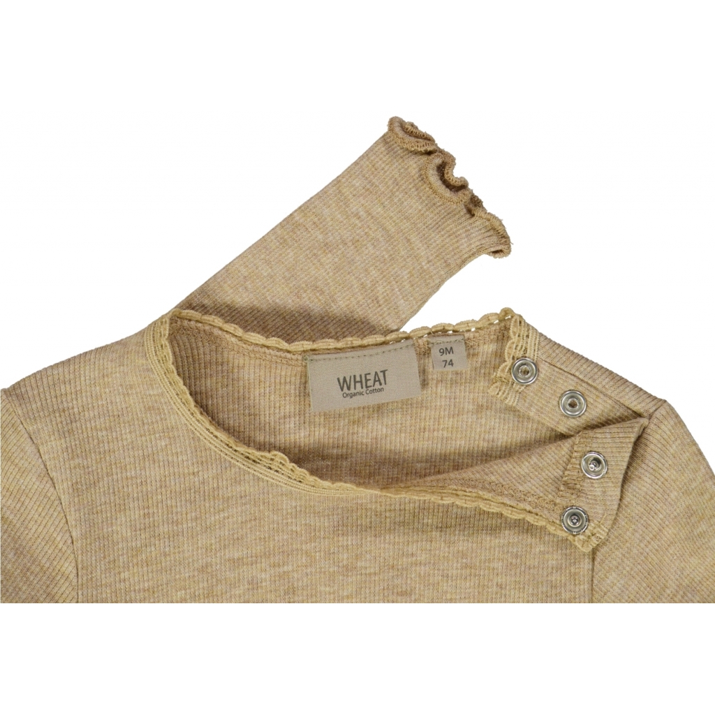 Wheat Rib Shirt 'Lace' - Gr. 62, 68