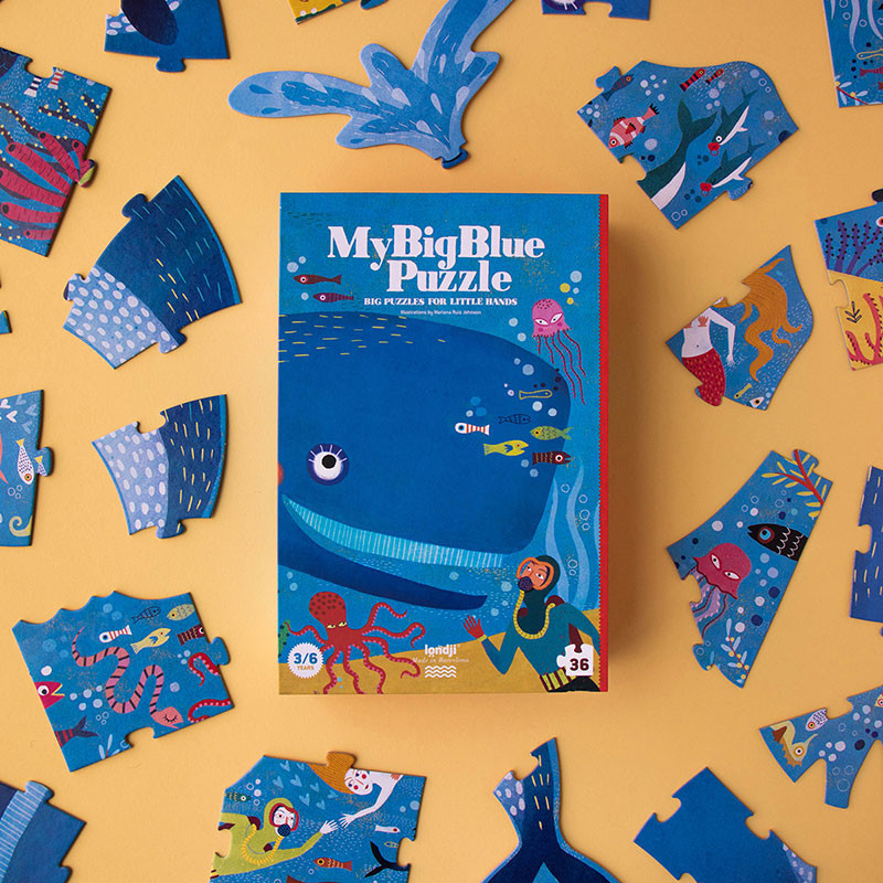 Londji Puzzle 'My Big Blue'