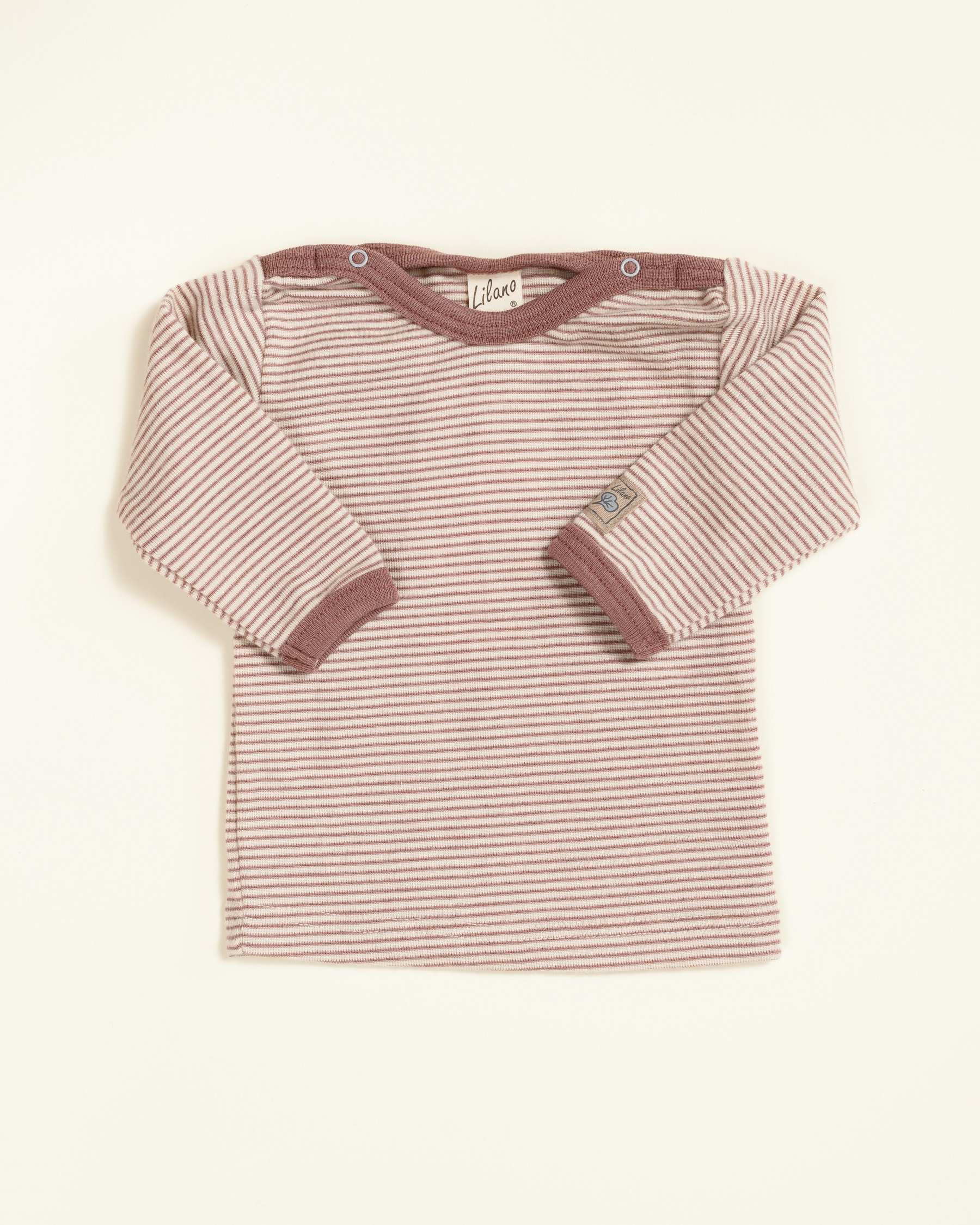 Lilano Shirt Wolle/Seide Ringel
