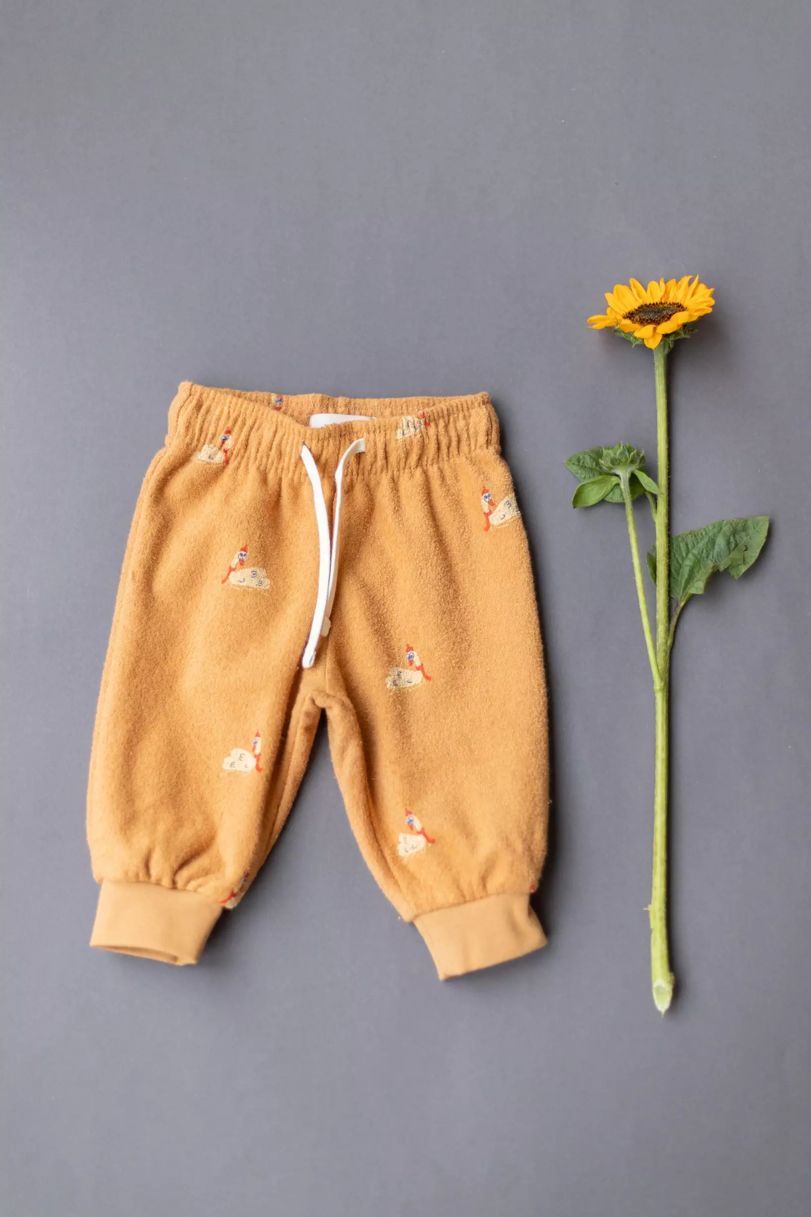 Tinycottons Swans Baby Sweat Pant