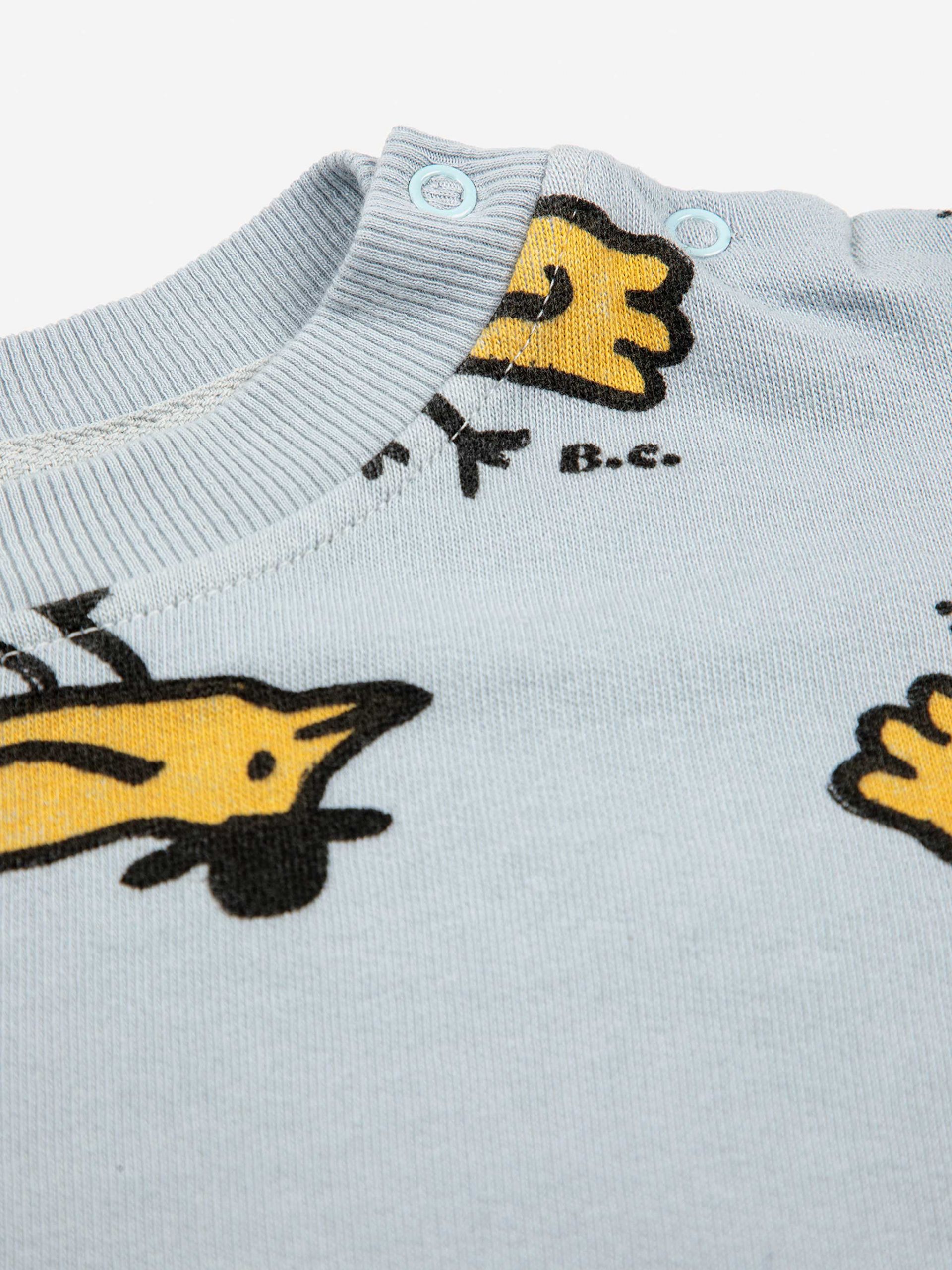 Bobo Choses Sweatshirt 'Mr Birdie All Over' Gr. 68