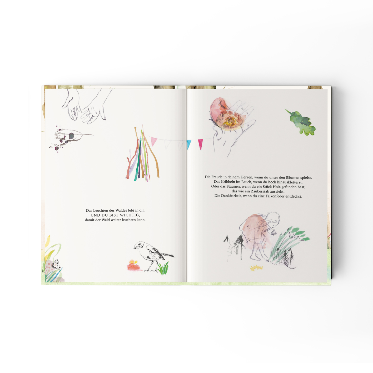 Jupitermond Verlag Kinderbuch 'Das Leuchten des Waldes'