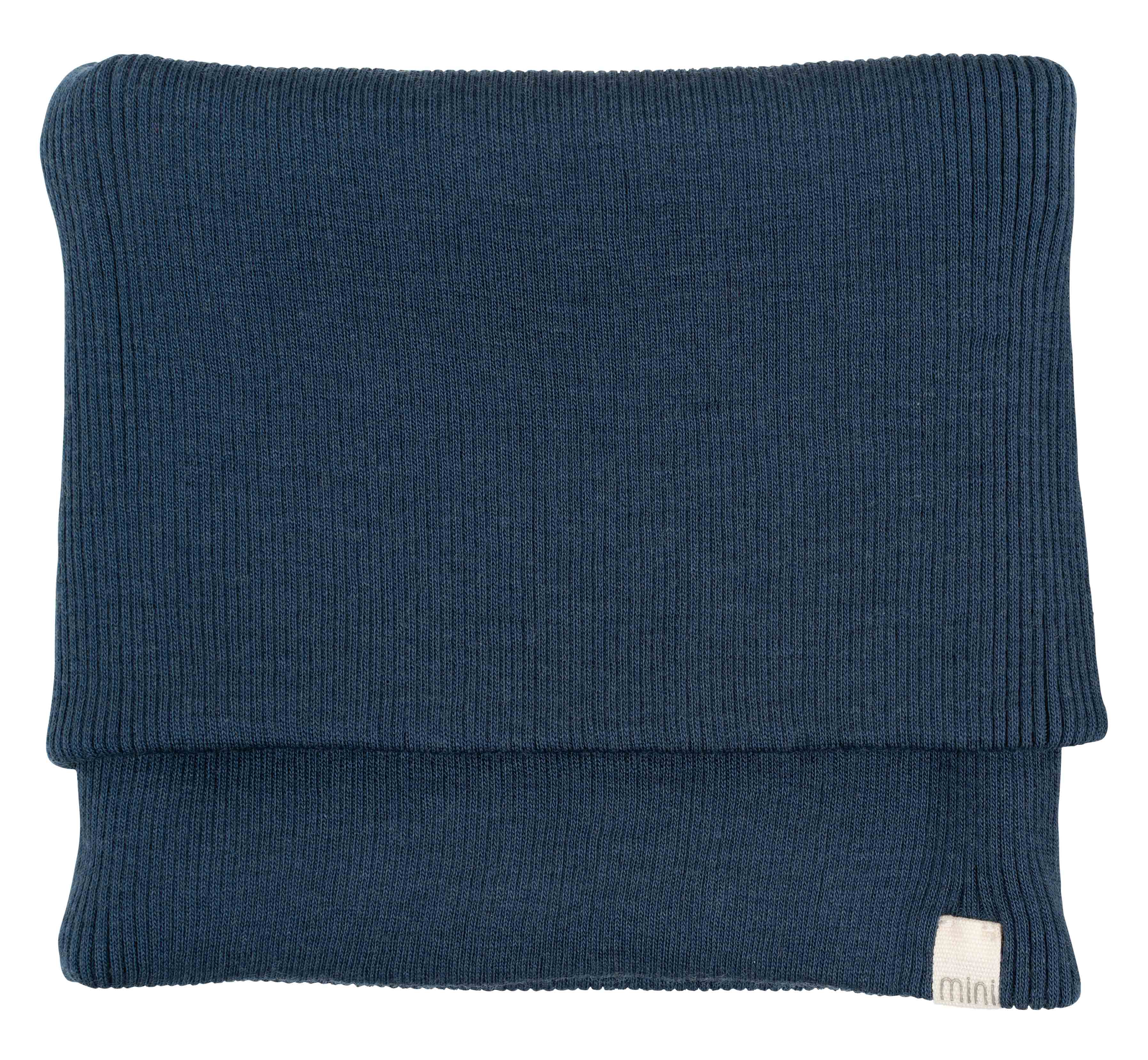 Minimalisma Schlauchschal Loop Agir Farbe Midnight Merino Wolle