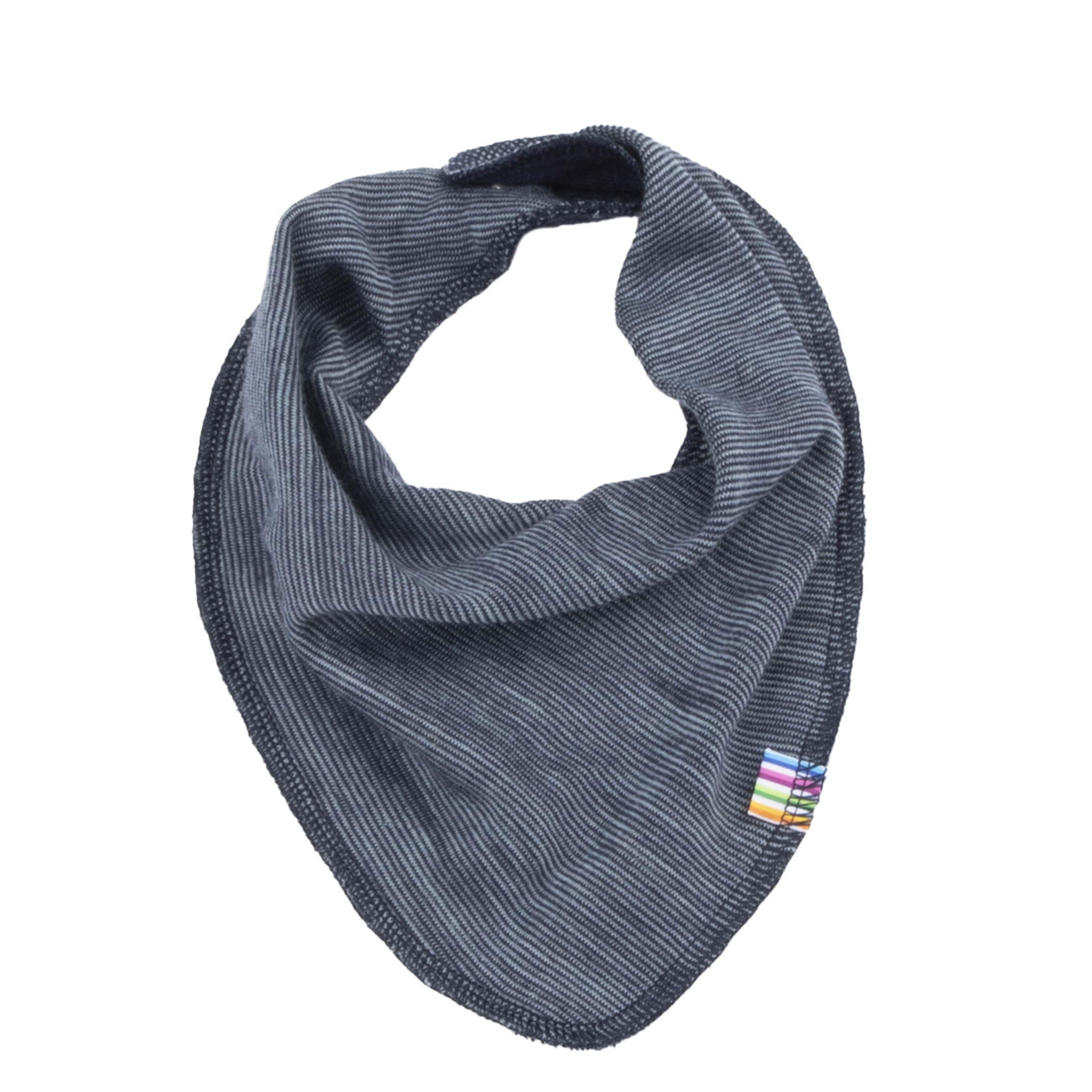 Joha Halstuch Latz Lätzchen Scarf Merinowolle Farbe Blau