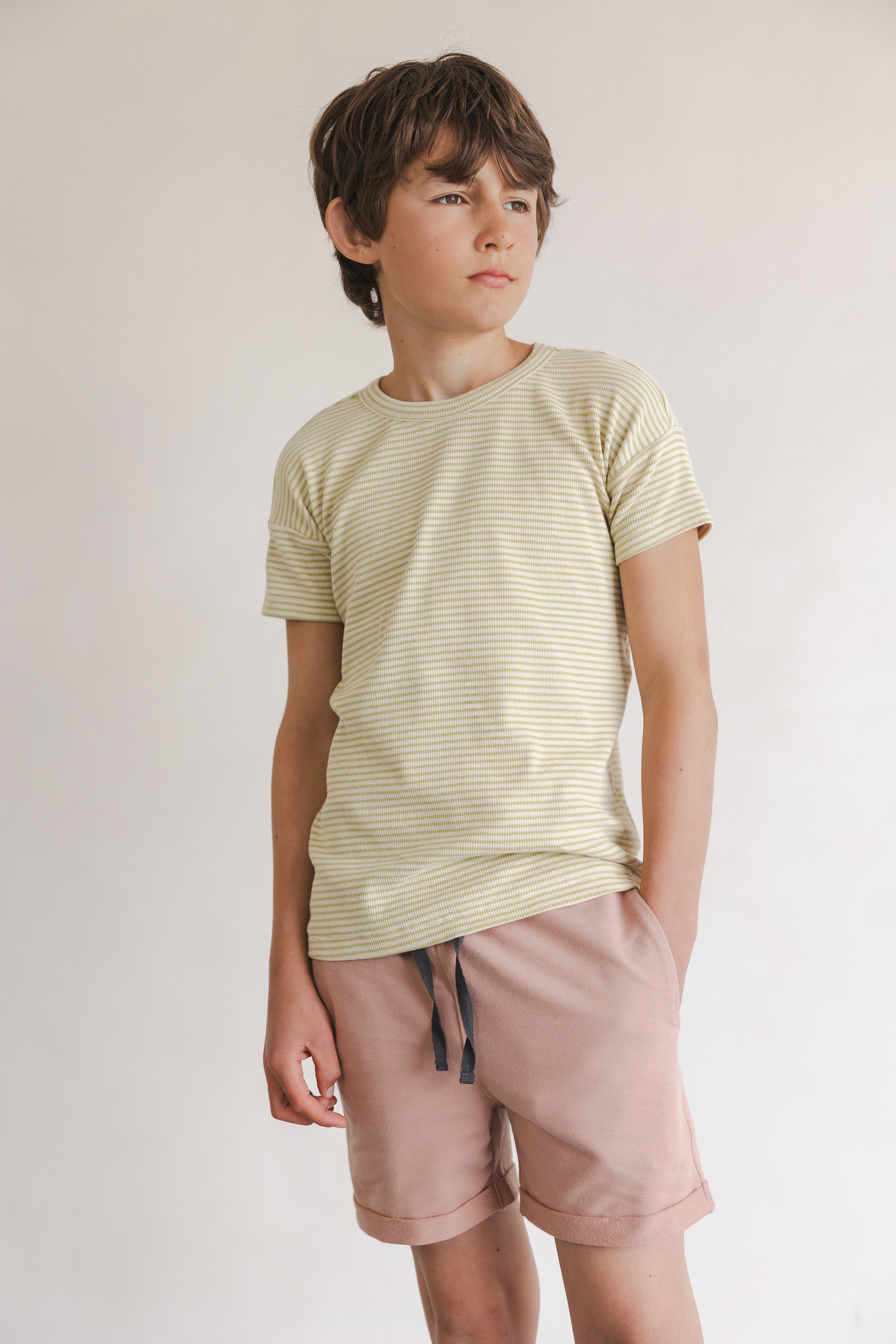 Phil&Phae Rib T-Shirt Stripes