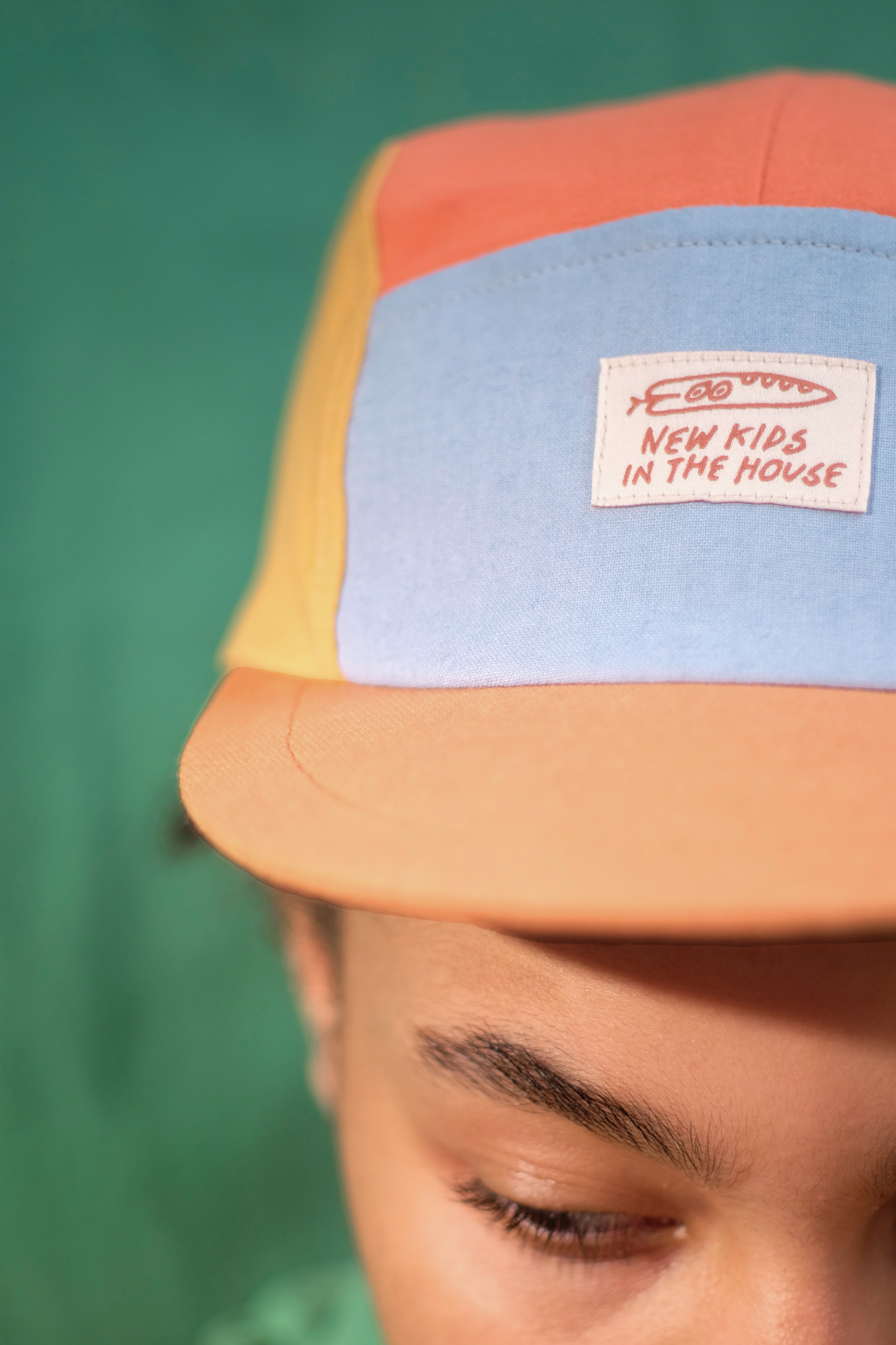 NKitH Cap Calvin 'Washed-Out Multi'