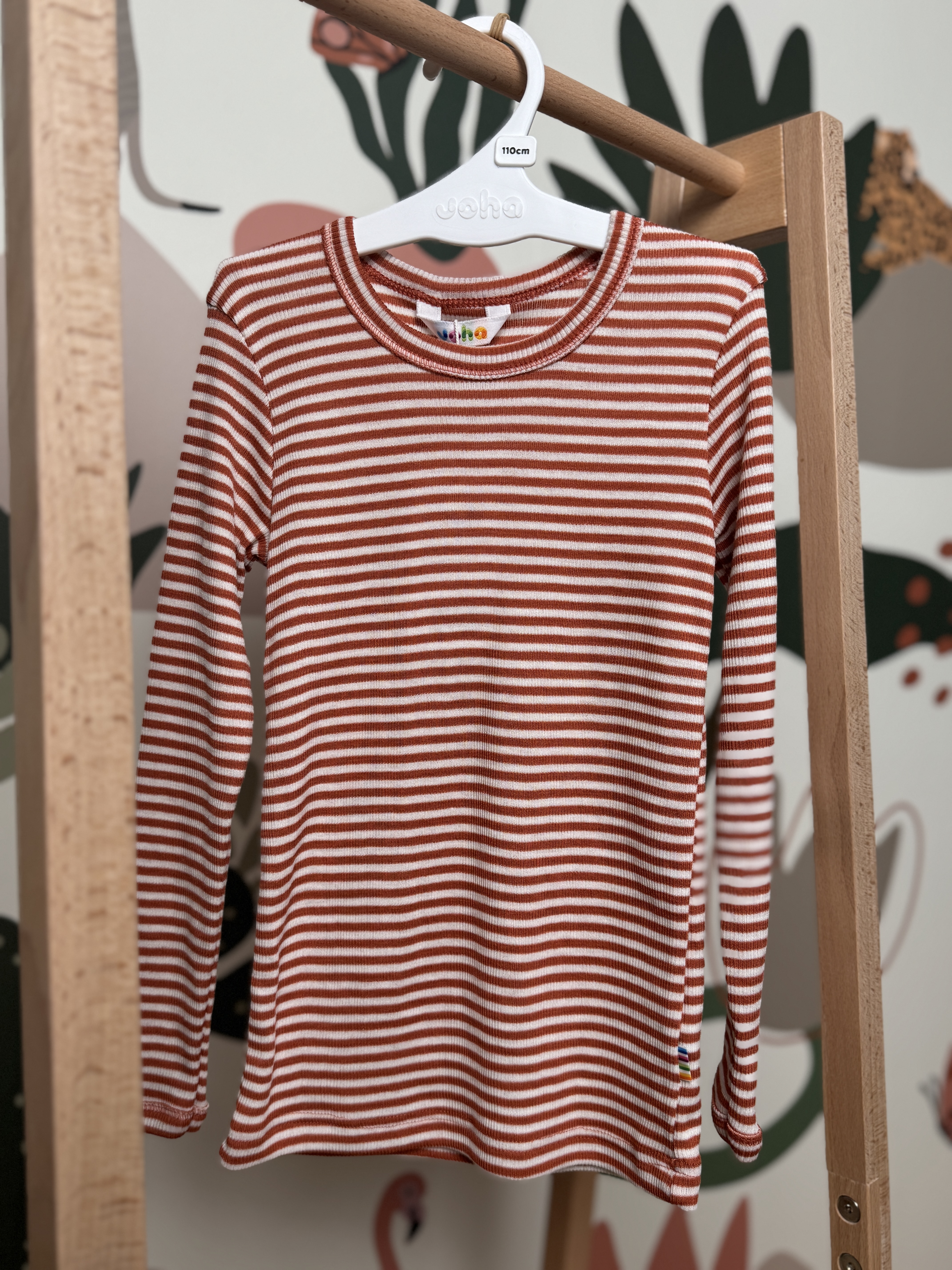 Joha Langarmshirt Wolle/Seide