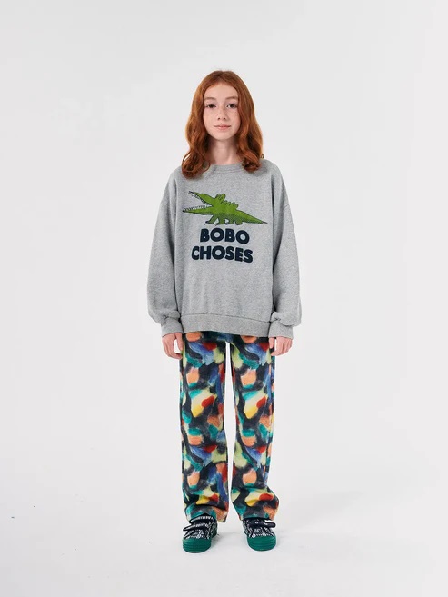 Bobo Choses Talking Crocodile Sweatshirt