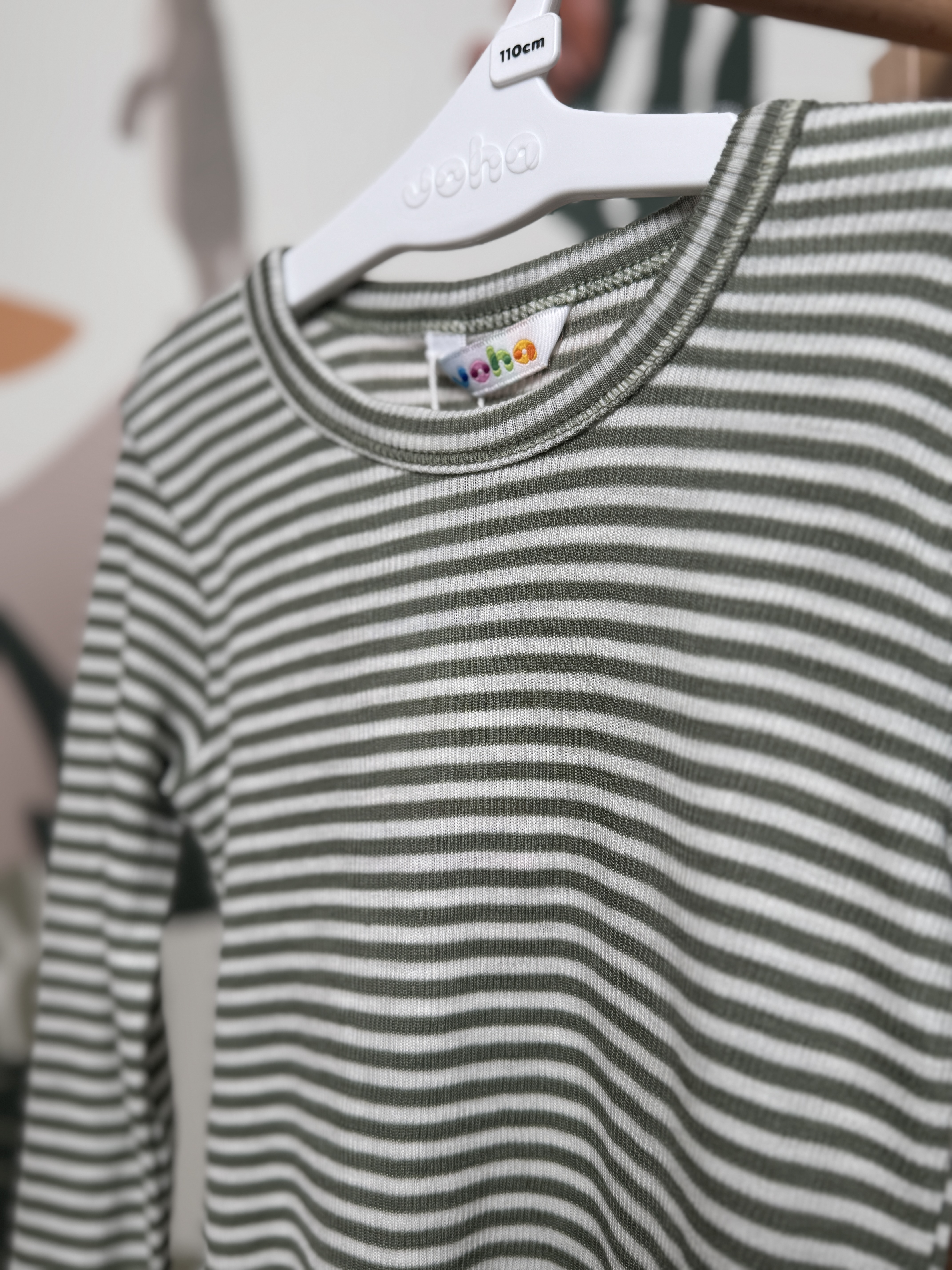 Joha Langarmshirt Wolle/Seide