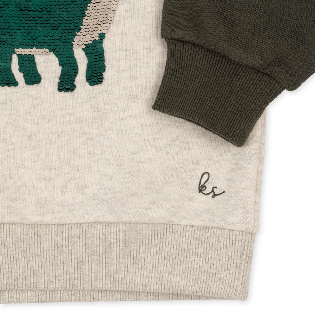 Konges Sløjd Sweatshirt 'Lou Sequin' Konges Sløjd Kind Konges Sløjd Baby Konges Sløjd Outwear