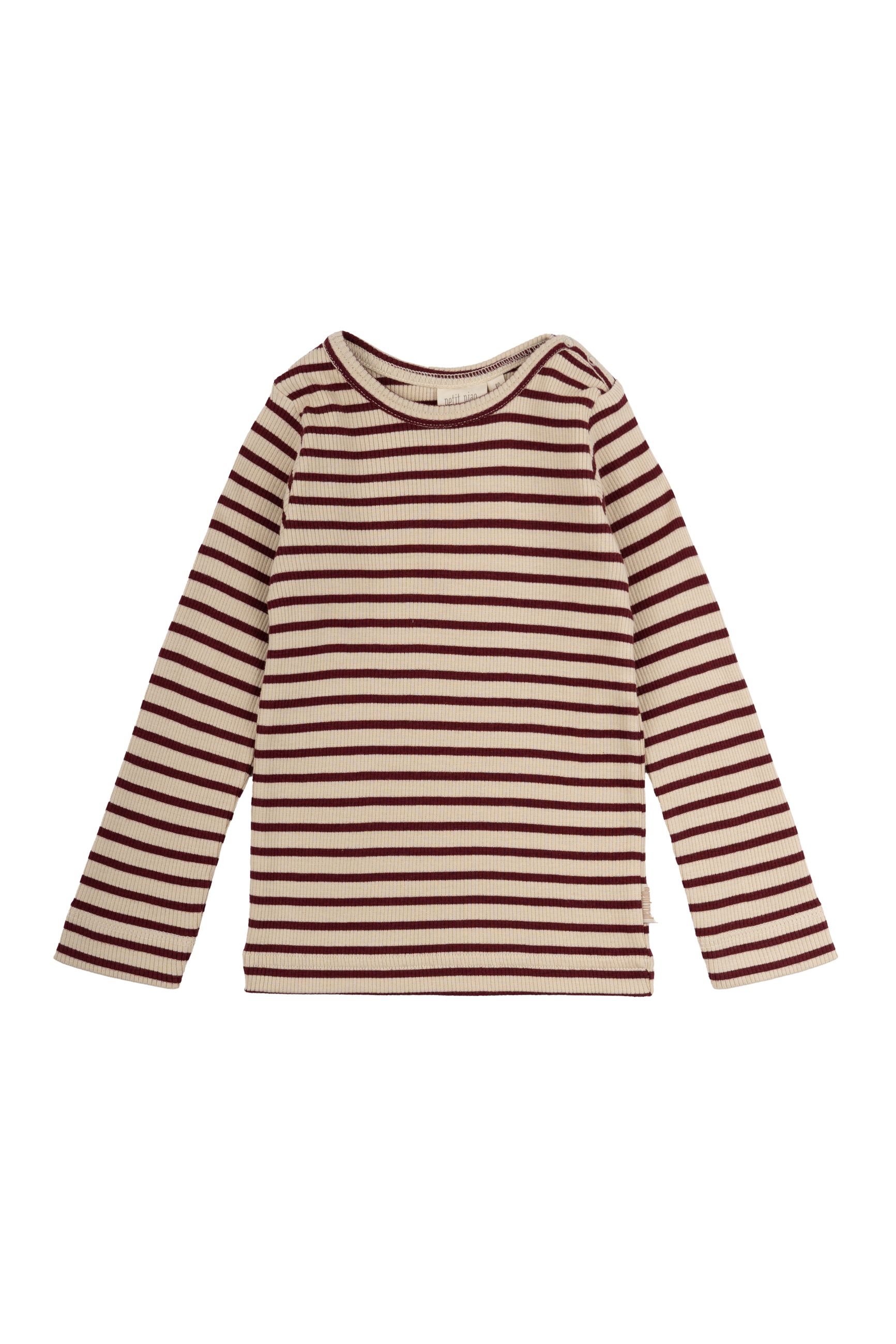 Petit Piao T-Shirt Modal Gestreift