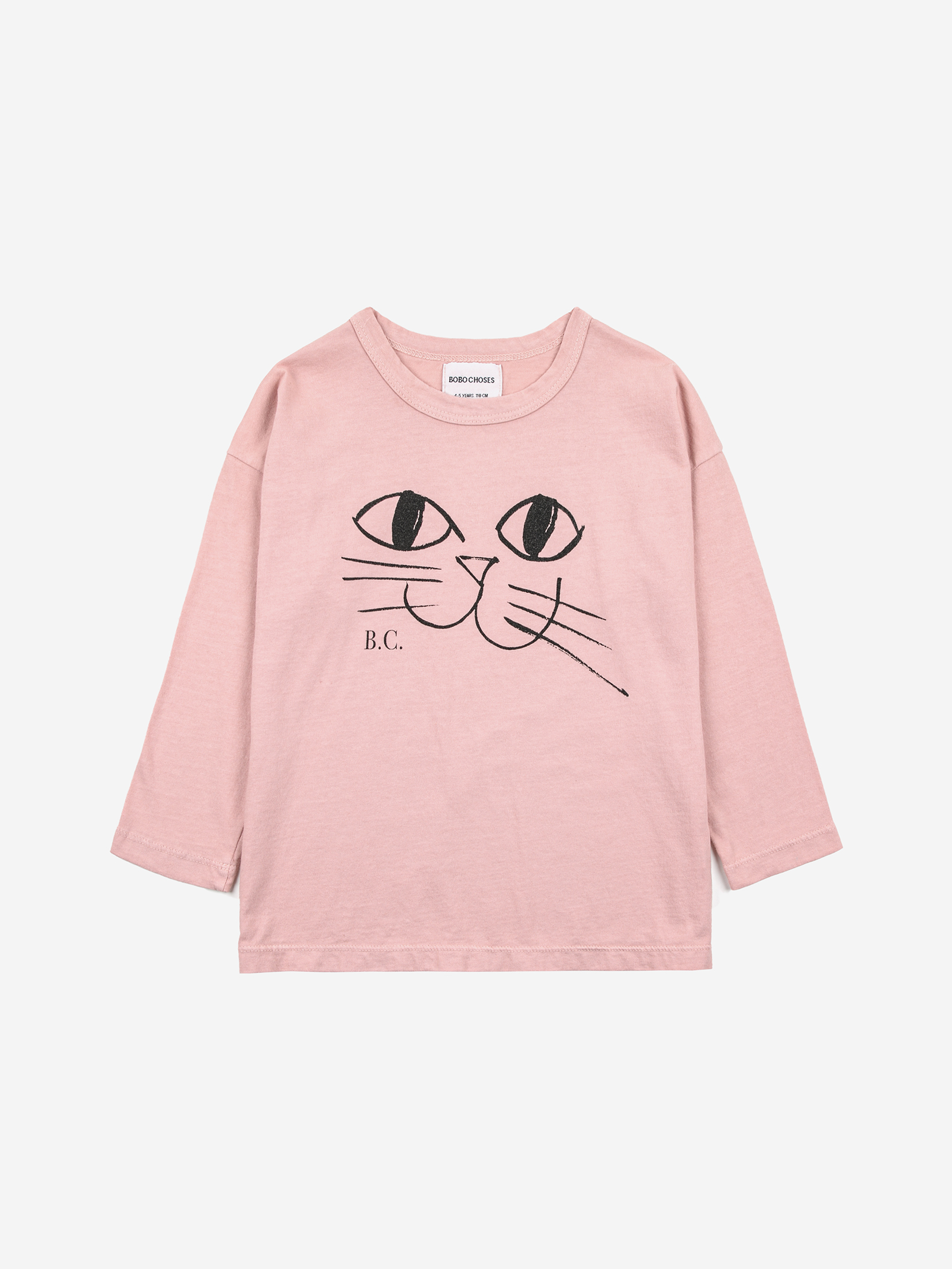 Bobo Choses Shirt 'Smiling Cat'