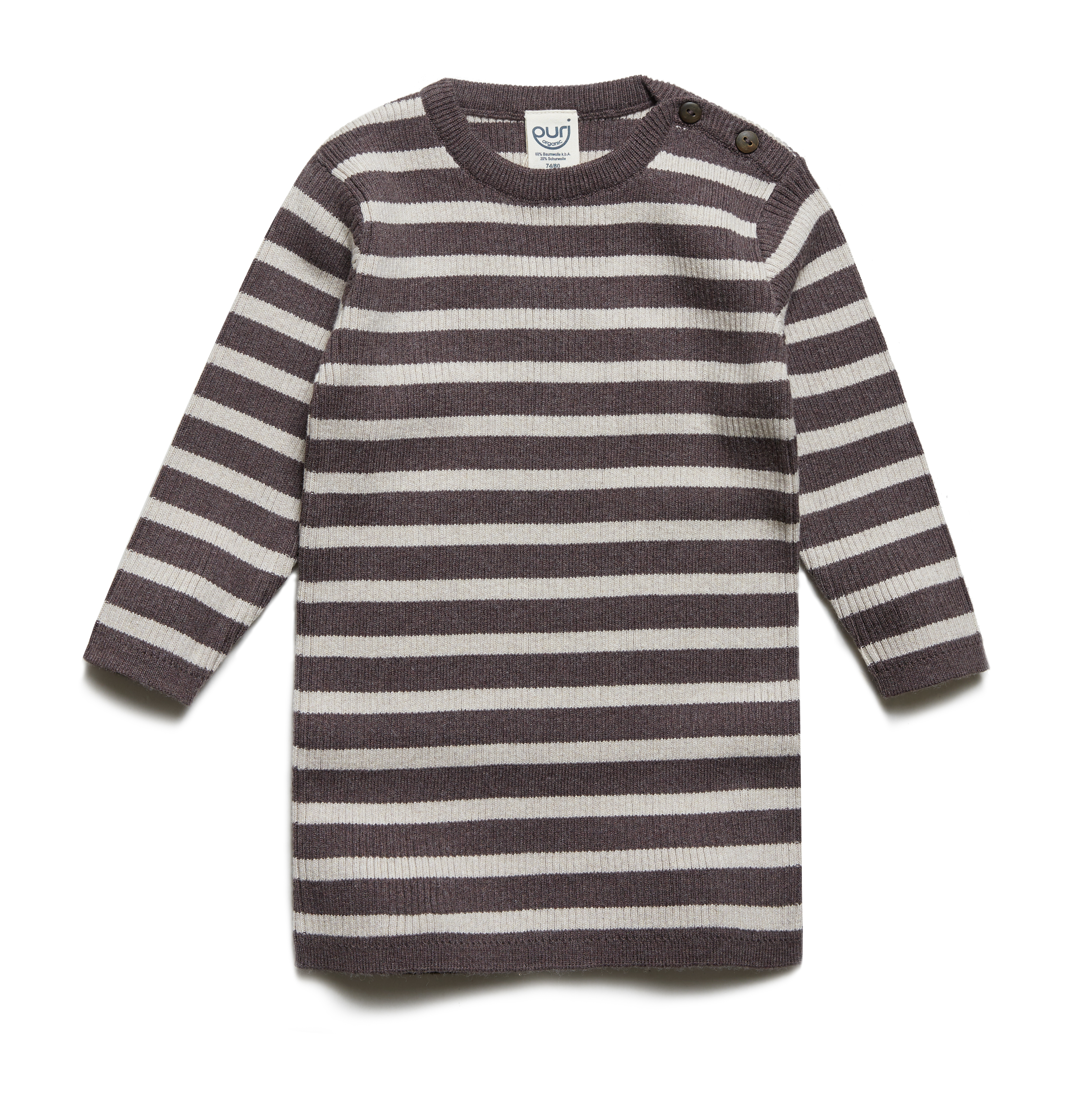 Puri Organic Kleid Ringel