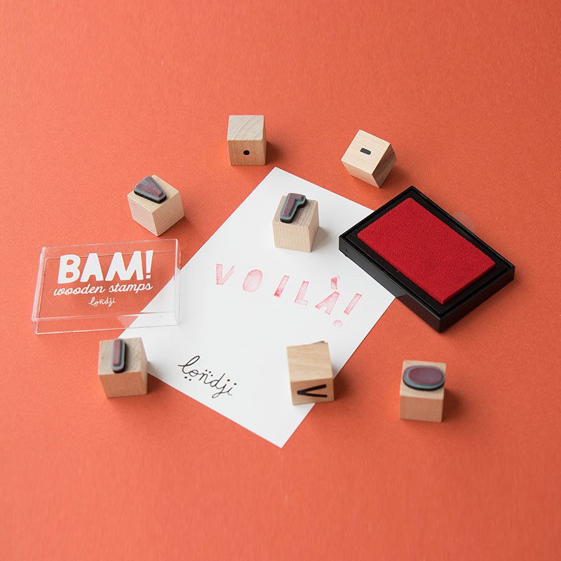 Londji Stempelspiel 'Bam! Words'