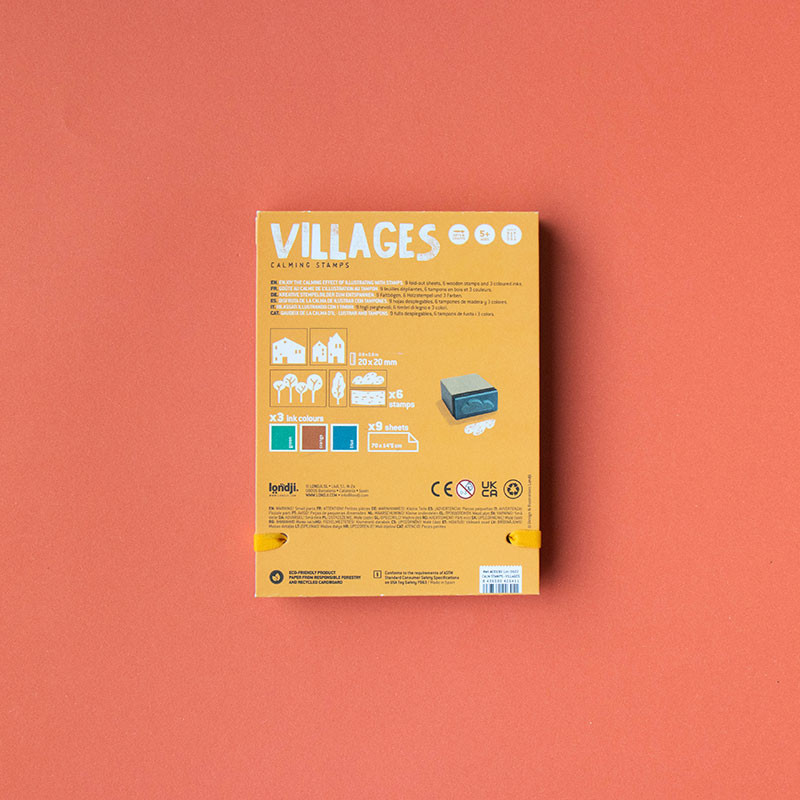 Londji Stempelspiel 'Villages'