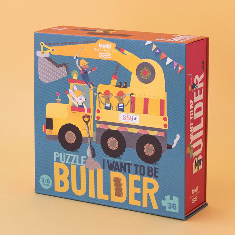 Londji Puzzle 'I want to be builder'