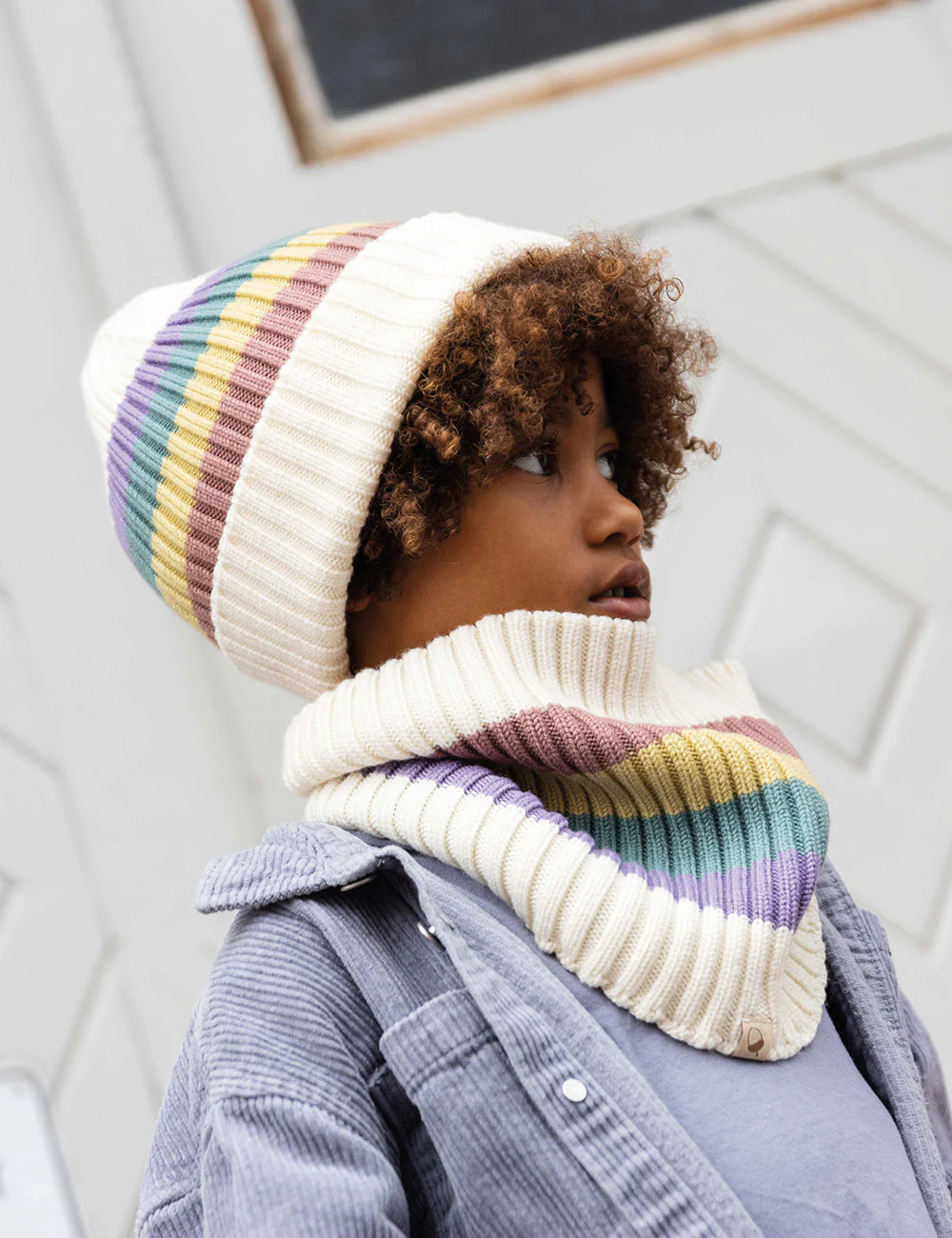 Oh Chapo Beanie Regenbogen Wolle Merino Oh Chapo Beanie Regenbogen Wolle Merino