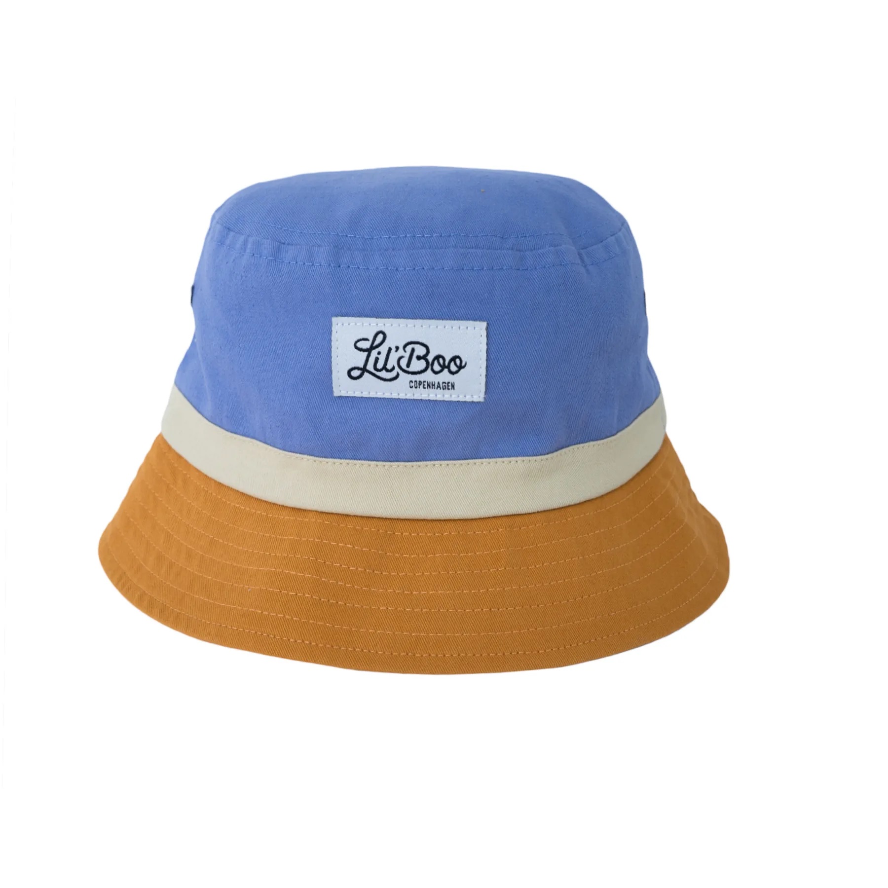 Lil'Boo Bucket Hat 'Caramel/Dusty Blue'