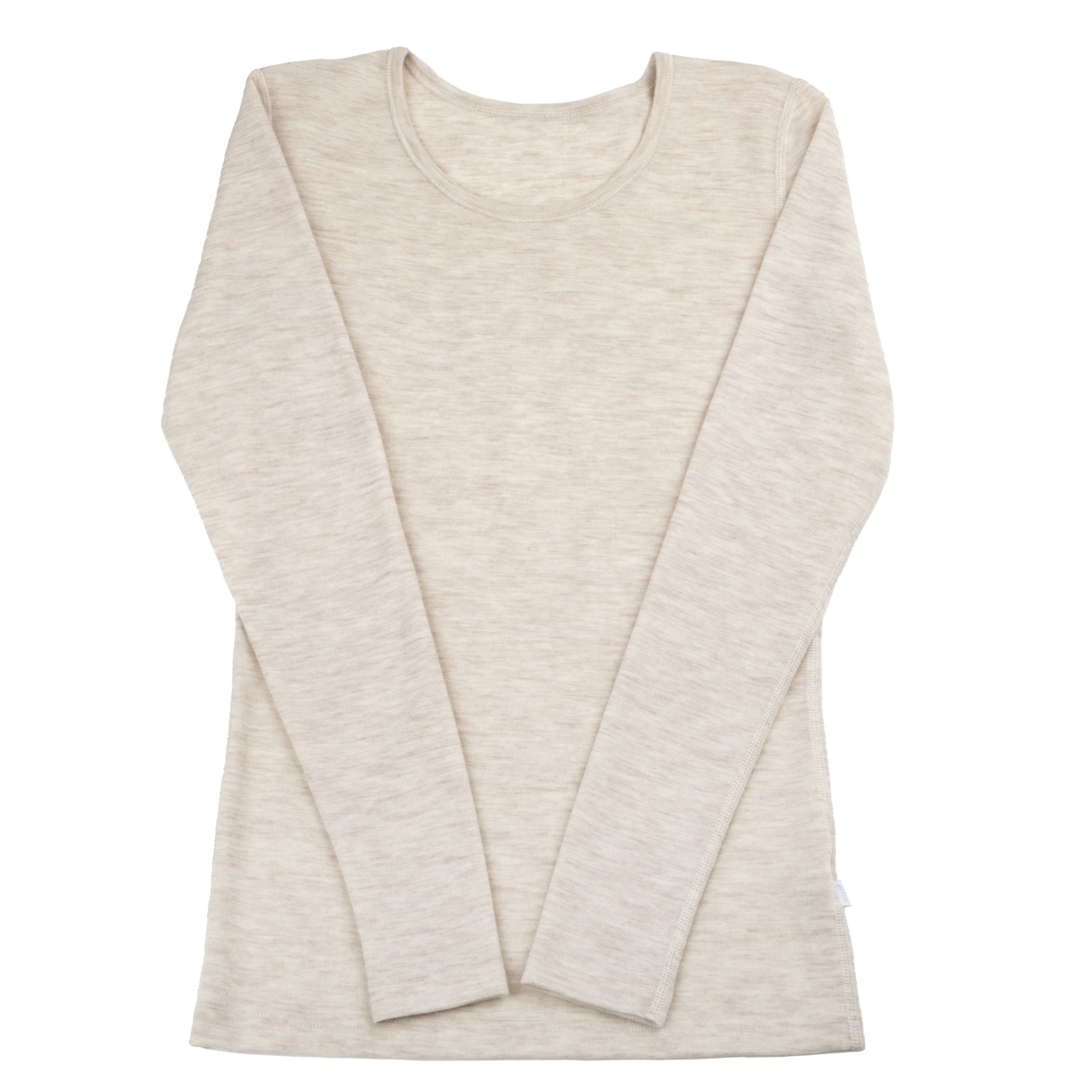 Joha Langarm Shirt Unterhemd Joha Damen Merino Wolle Farbe Creme
