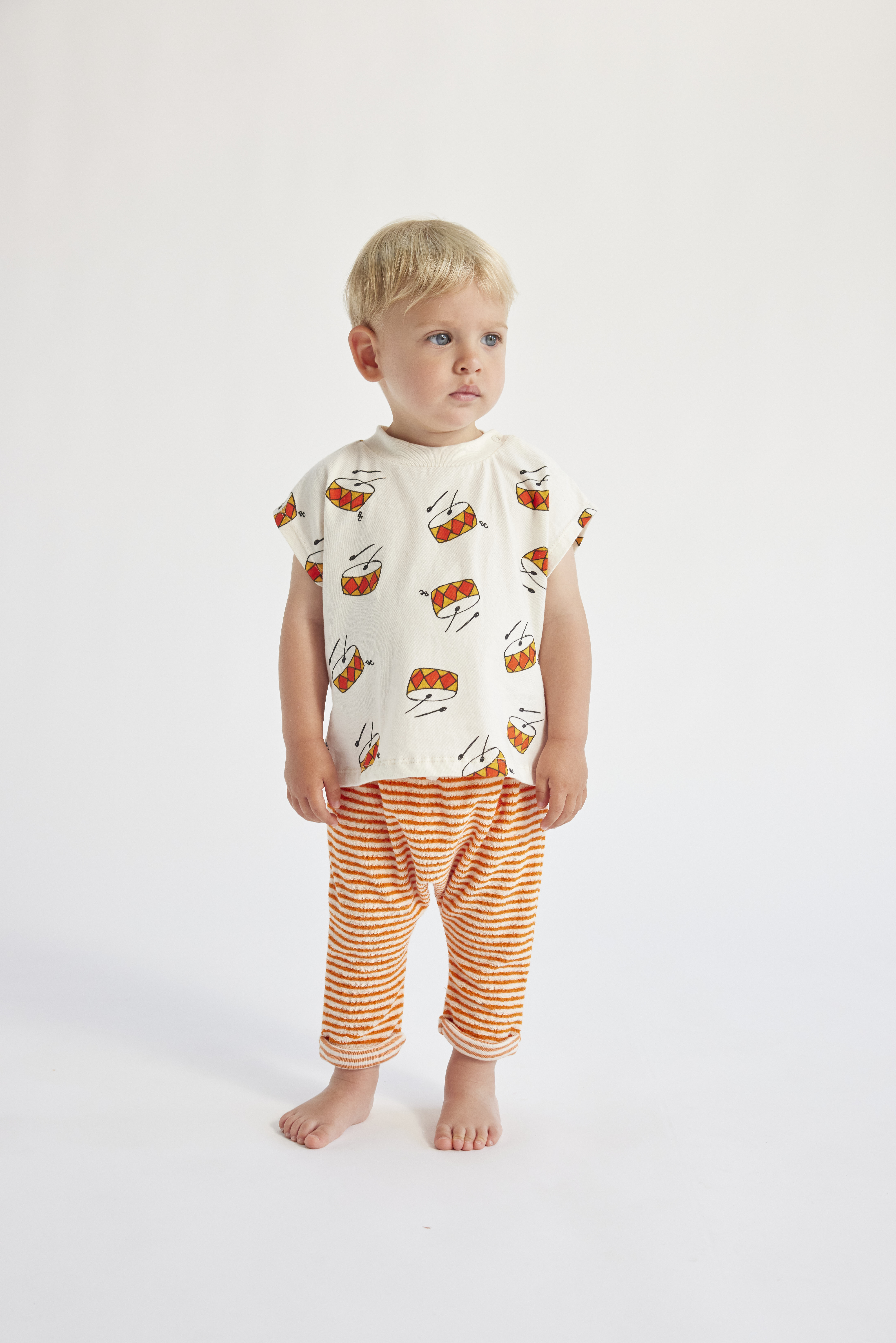Bobo Choses Shirt 'Play the Drum all over'