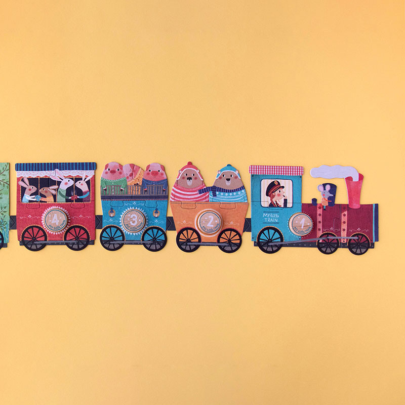Londji Puzzle 'My little train'