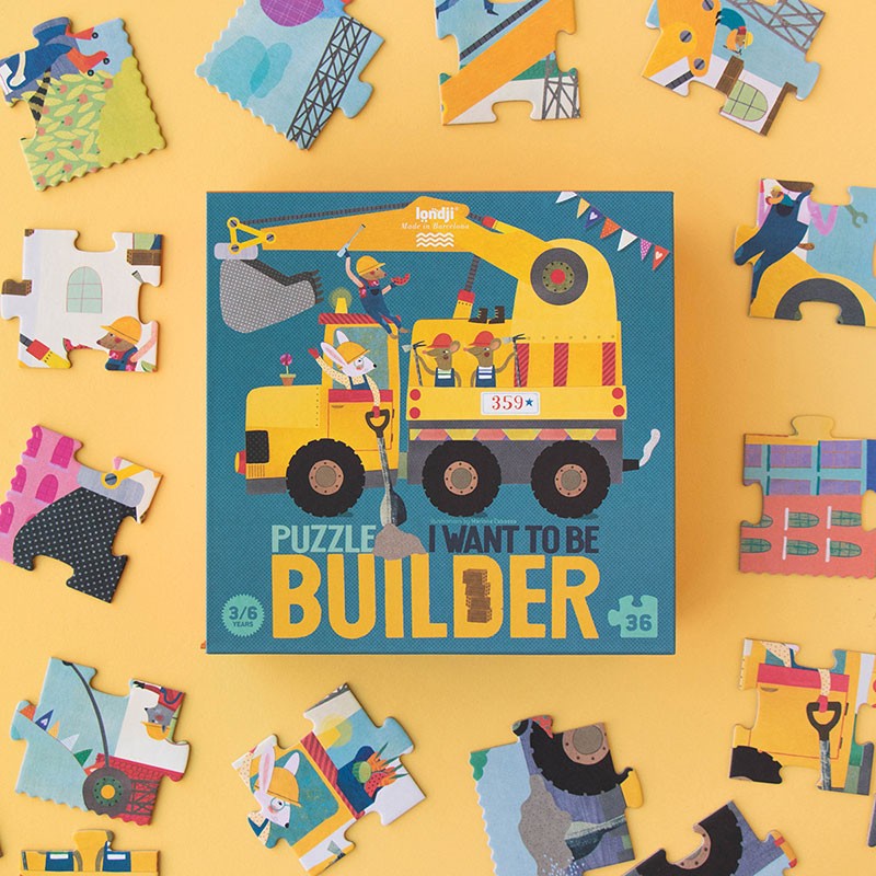Londji Puzzle 'I want to be builder'